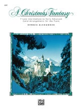 Christmas Fantasy, A piano sheet music cover Thumbnail